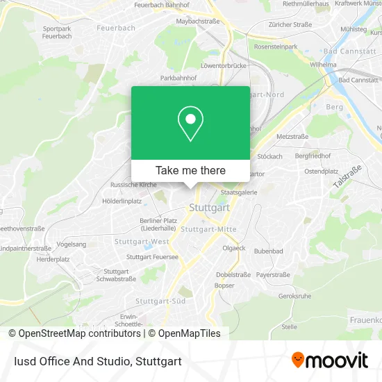 Iusd Office And Studio map