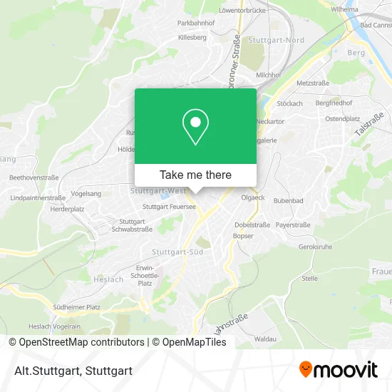 Alt.Stuttgart map