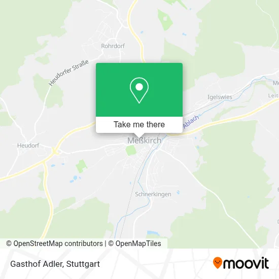 Gasthof Adler map