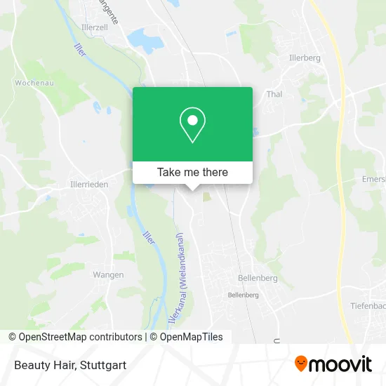 Beauty Hair map