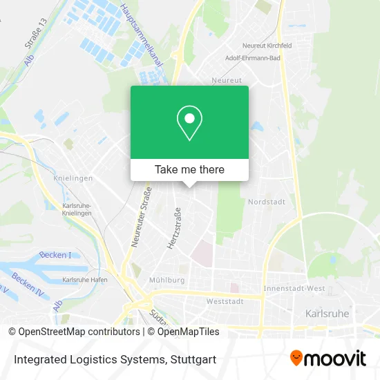 Integrated Logistics Systems map
