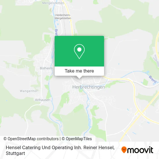 Hensel Catering Und Operating Inh. Reiner Hensel map