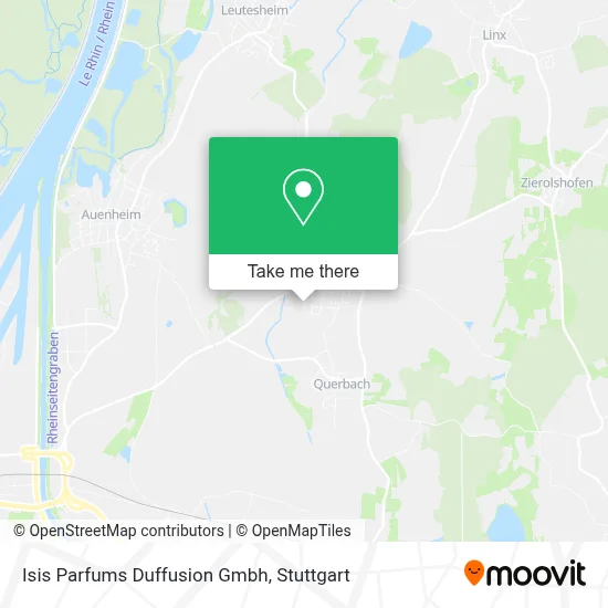Isis Parfums Duffusion Gmbh map