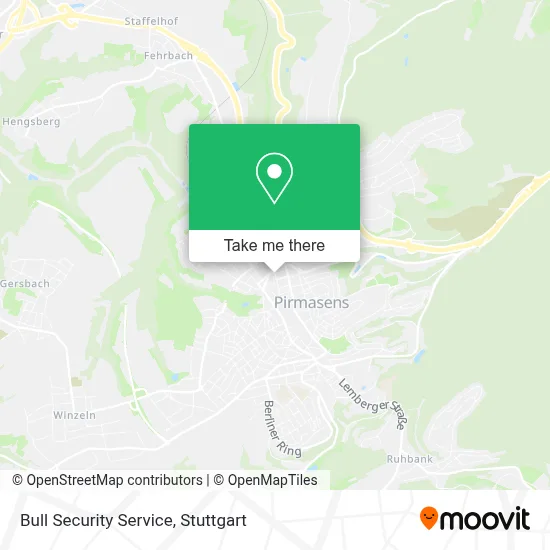 Bull Security Service map