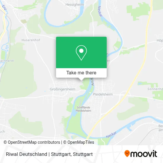 Riwal Deutschland | Stuttgart map