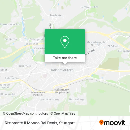 Ristorante Il Mondo Bei Denis map