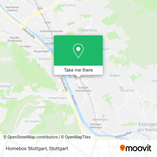 Homebox Stuttgart map