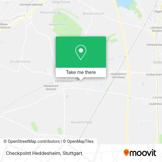 Checkpoint Heddesheim map