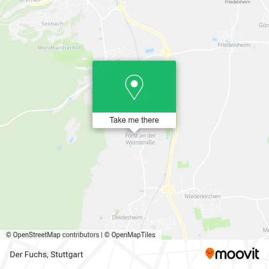 Der Fuchs map