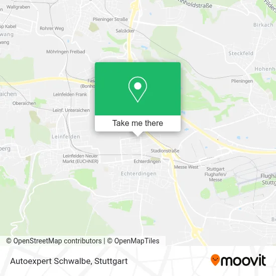 Autoexpert Schwalbe map
