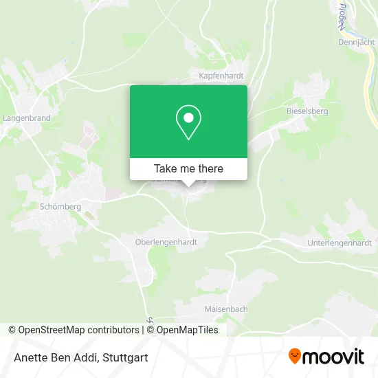 Anette Ben Addi map