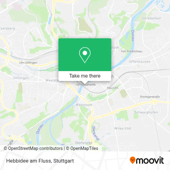Hebbidee am Fluss map