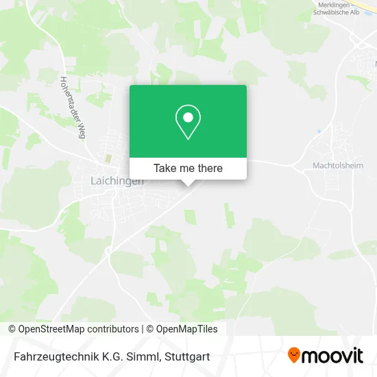 Fahrzeugtechnik K.G. Simml map