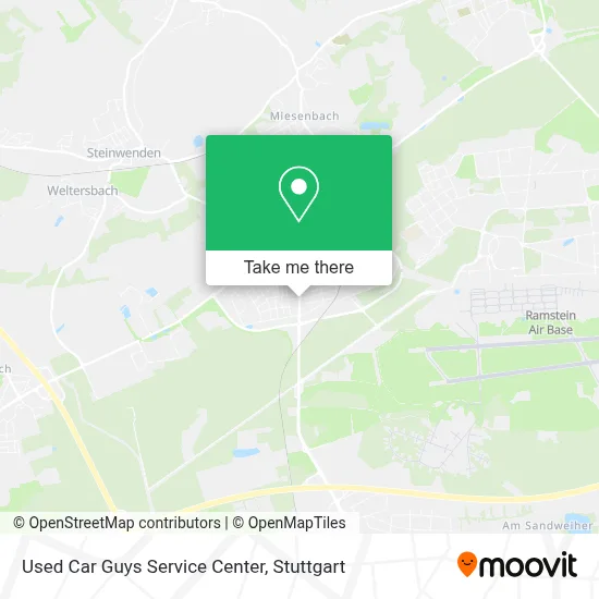 Used Car Guys Service Center map
