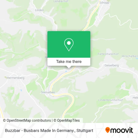 Buzzbar - Busbars Made In Germany. map