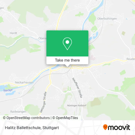 Halitz Ballettschule map