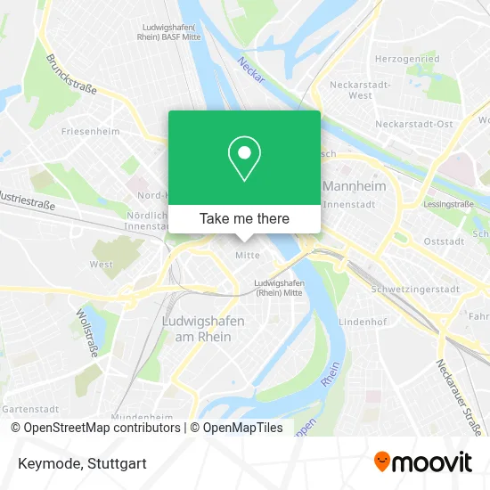 Keymode map