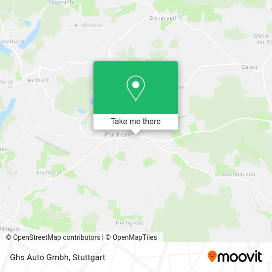 Ghs Auto Gmbh map