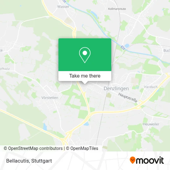 Bellacutis map
