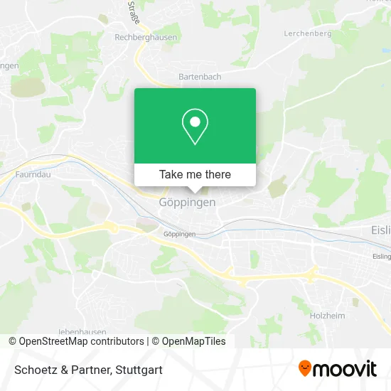 Schoetz & Partner map