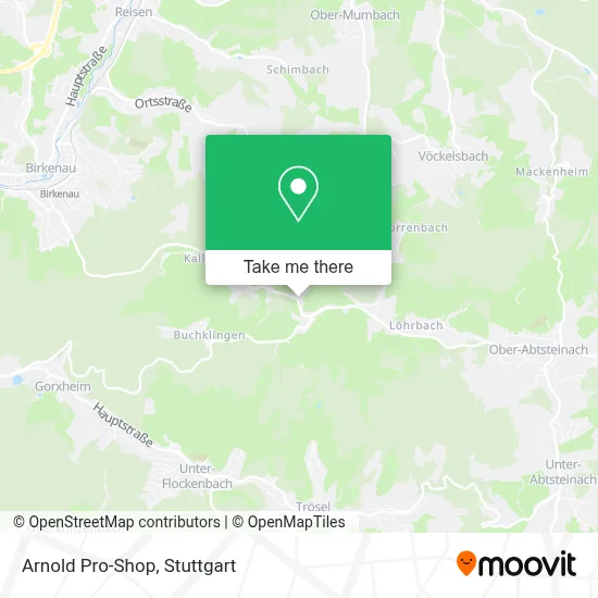 Arnold Pro-Shop map