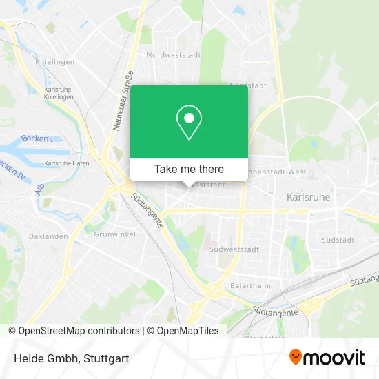 Heide Gmbh map