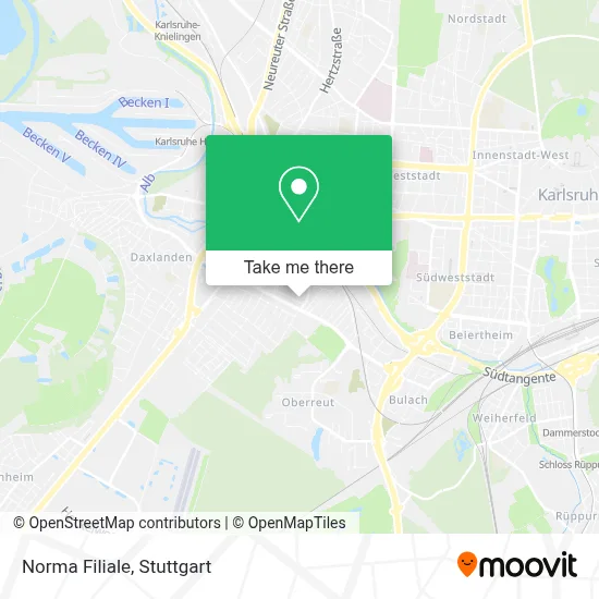 Norma Filiale map