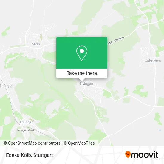 Edeka Kolb map