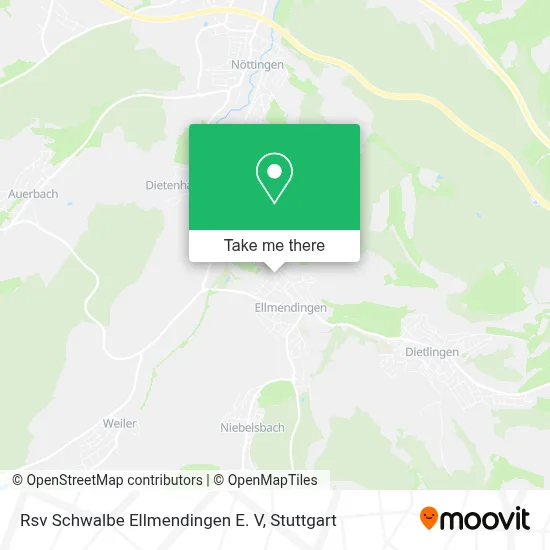Rsv Schwalbe Ellmendingen E. V map