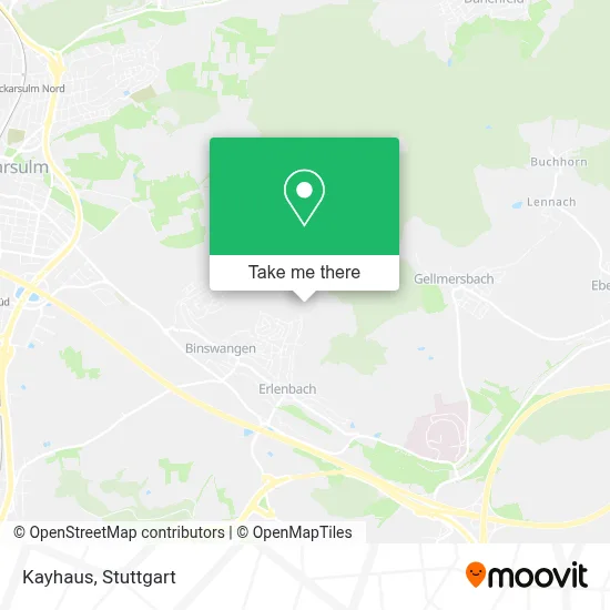 Kayhaus map