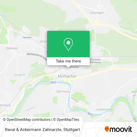 Raval & Ackermann Zahnarzte map