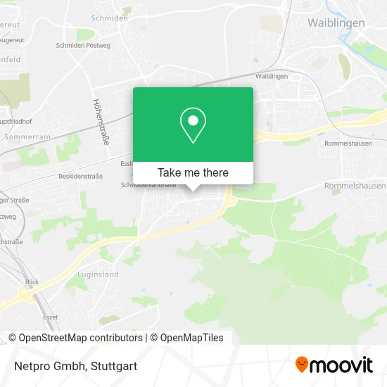 Netpro Gmbh map