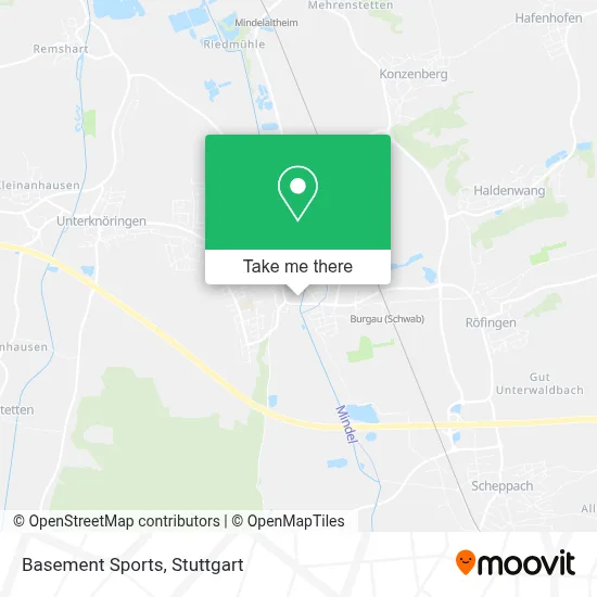 Basement Sports map