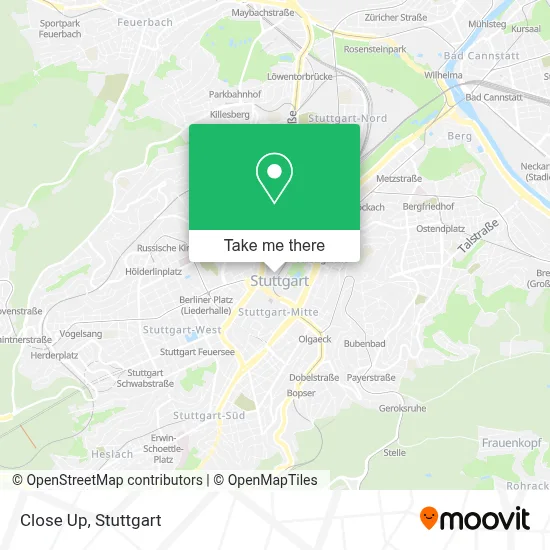 Close Up map