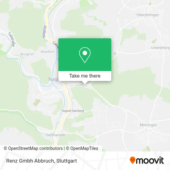 Renz Gmbh Abbruch map