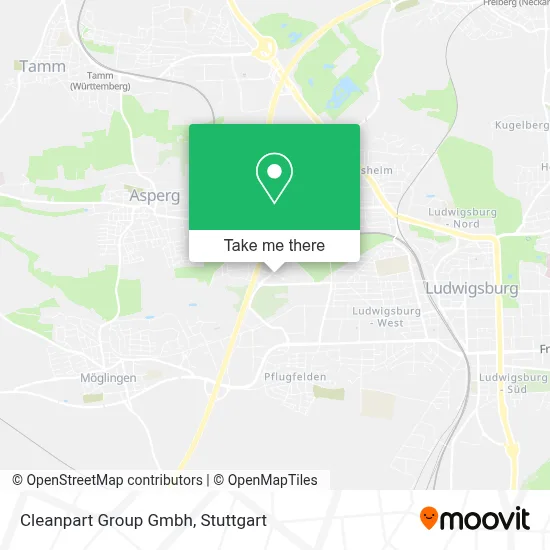 Cleanpart Group Gmbh map