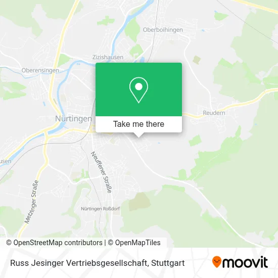 Russ Jesinger Vertriebsgesellschaft map
