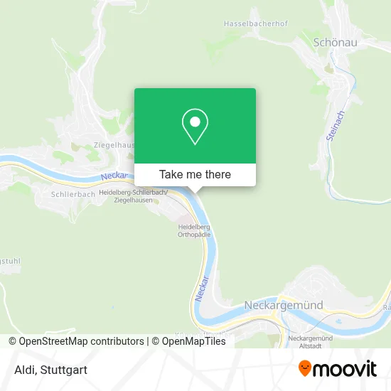 Aldi map