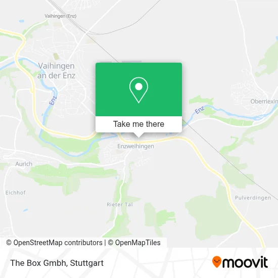 The Box Gmbh map