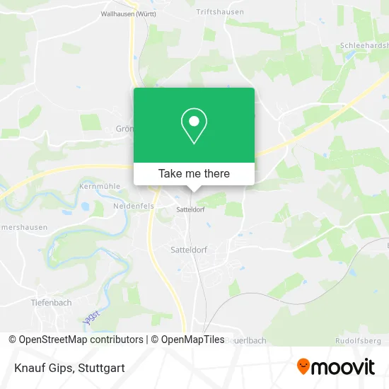 Knauf Gips map