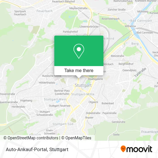 Auto-Ankauf-Portal map