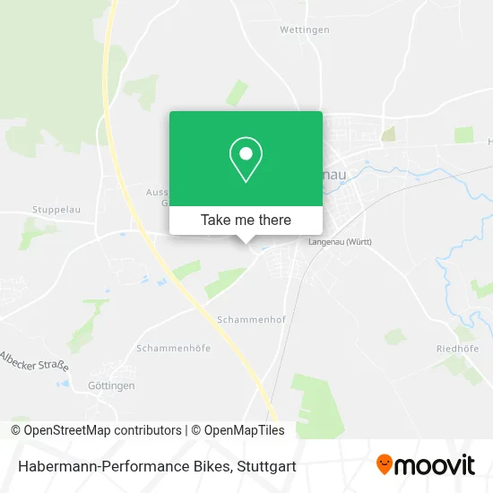 Habermann-Performance Bikes map