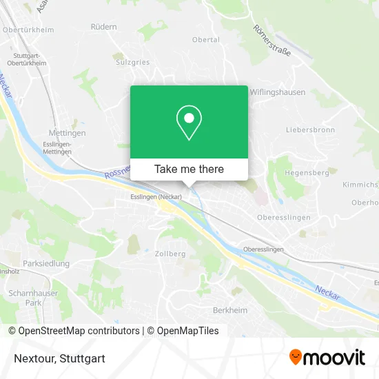 Nextour map