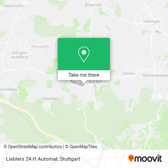 Lieblers 24 H Automat map