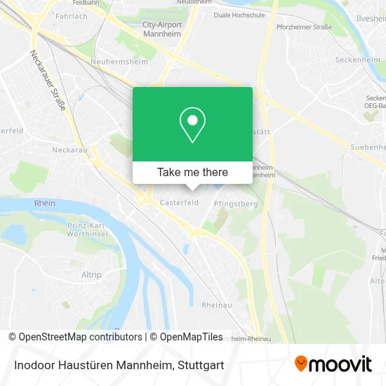 Inodoor Haustüren Mannheim map
