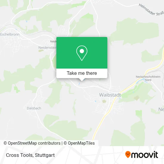 Cross Tools map