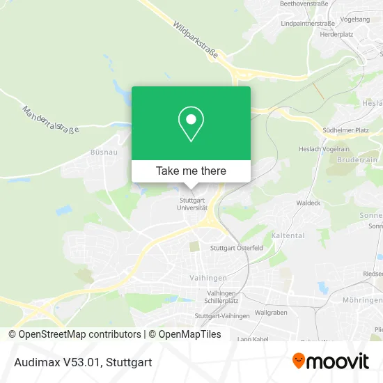Audimax V53.01 map