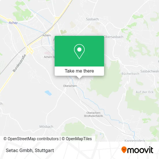Setac Gmbh map