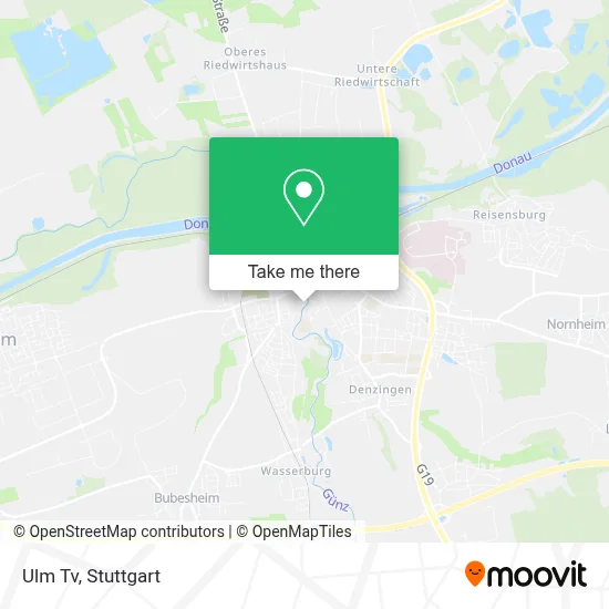 Ulm Tv map