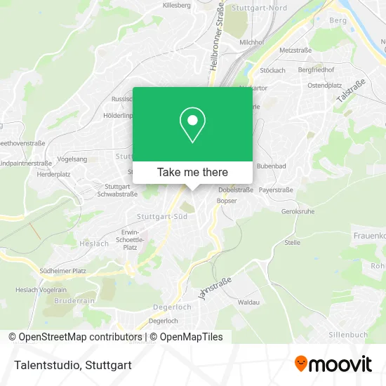 Talentstudio map
